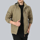 
VIIBEST9898 Cross-border casual jacket autumn and winter outdoor windproof charge plus velvet hooded casual jacket sports clip military green M