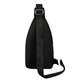 
New chest bag men's bag one-shoulder crossbody bag casual crossbody bag Oxford cloth chest cross bag trendy men's bag 9905 large plate black