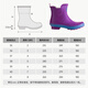 
EVERCREATURES UK Purple Rain Shoes Women's Rain Boots Anti-Slip Water Shoes Adult Children's Rain Shoes Chelsea Short Rubber Rain Shoes Women Purple Low Top 12EGG 36