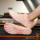 GPHF Japanese indoor fitness shoes for women, non-slip, lightweight, shock-absorbing, soft-soled, squat, skipping rope, yoga sports five-finger running shoes, A104 pink 37
