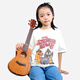 Er Jiagong Ukulele-Anfänger und Anfänger für die Einführung von Mädchen Vancouver 23-Zoll-Kleingitarren-Kindertag jagen Träume + Accessoires + Tuner + Baumwolltasche 23 Zoll