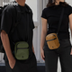 
Tomtoc high-performance crossbody bag portable travel bag for men and women lightweight waterproof small shoulder bag mobile phone bag carry-on small bag T37 Shadow Black 1.3L light travel