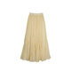 Heco [Gaze ist wie ein Traum] Neue chinesische Stil Solid Color Big Sway Rock für Frauen 2025 Sommer hohe Taille schlanker Fischschwanzrock Aprikose S