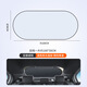 Jiapinyou Automóvil Sunshade Summer Automobile Sunshade Babriñón delantero Aislamiento Sunshade Sunshade Interior Blackout Panel Titanium Silver Bloque 13792