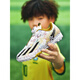 Nuevos zapatos de fútbol de fútbol para niños de Velcro Spring Spring Botón para niños y estudiantes Caquetas de entrenamiento de Competition Training Training para niñas 6199 Black and Blue Thredded Ups [Compre un par de cinco] 29