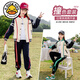 G.DUCKKIDS小黄鸭织里秋冬童装新品针织女童套装运动秋装中大童衣服儿童洋气 BQ1396灰色 120 cm