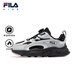 FILA children's shoes running shoes 2025 winter new men's and women's sports shoes for middle-aged and older children Mars Northern Edition Black/Japanese Rock Gray-BG 37