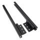 
CLCEY side-mounted mid-island heavy-duty guide rail slide bar table table extension slide open kitchen dining table pull track guide rail 1700mm total length/1585mm stroke
