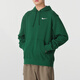 Nike (NIKE) sweatshirt men sportswear running and fitness solid color hooded casual fashion trend long-sleeved base pullover HF1177-341 M [170] Weight 110~130Jin [Jin equals 0.5 kg]