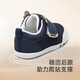YEEHOO shopping mall same style children's shoes soft sole baby toddler shoes non-slip boys and girls casual cloth shoes dark blue size 22 recommended foot length 12.5-13.5cm