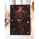 Yuanqi Children's Accent Crystal Stand de Teto Crystal Stand Transparent Brick Brick Anime Péripheral Acrylique Figure Ornements de bureau à deux dimensions Style 3 8 * 12 * 1CM BRIQUE DE CRISTAL DE POURS