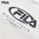 Fila Comfort Cotton Fila Children's Clothing Children's Short-Sleeved T-Shirt 2025 Summer New Boys' Knitted Tops Cloud Mushroom White-WT 140