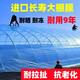 Greenhouse plastic film, non-drip film, agricultural greenhouse film, PO film, vegetable planting, anti-fog, high light transmittance, anti-aging, longevity film, blue film 12S imported longevity film, extra thick, 5m wide, how many meters long, take a few pieces, send the whole picture