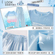 
DISNEY Disney Girls Suit Summer 2025 New Fashionable Children's Short Sleeve Working Pants Big Children's Summer Fashionable 19150 Purple 15265 Apricot 120 cm