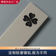 Juli pure solid wood skirting board longan paint French cream style extremely narrow household footprint Zdun 12182 color matte skin feeling series 3cm