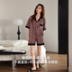 Ordifen short en coton pur en pyjamas pour femmes [100% coton] Feigne respirante mince et haut de gamme pour usure en plein air