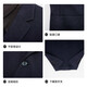 Lilang Sheep Wool 100% Wool Suit Jacket Men's Slim Slim Elastic Autumn 2025 New Suit Men's Singles Tibetan Blue (24QDX221SA) 170A