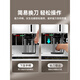 DELI [Financial Voucher Binding Machine] 3888 Accounting Archives Office Special Manual Punching Machine GB341 Binding Artifact Hot Melt Riveting Pipe Manual Small Simple Accounting [Part ] 30MM Thickness: 103 Riveting Pipes + 1 Special Steel Drilling Knife (
