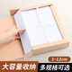 于字简8CM 10只加厚无酸牛皮纸档案盒680g A4资料盒/文件盒长期保存 可定制定做印刷logo 3116