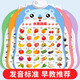 
Baby audio early education picture, infant and child cognitive speaking, voice, educational toys, literacy, reading wall stickers, bilingual early education #standard pronunciation #easy to follow 3 photos: animals + fruits and vegetables + numbers