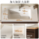 
Rierte (R/T) bathroom cabinet bathroom washbasin integrated intelligent sensing atmosphere light large capacity storage mirror cabinet combination multi-layer solid wood + beauty storage-Y1049 100cm