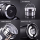
Sibao (SIBAO) Sibao Ark Thermal Cup 1278 Men's Portable Large Capacity Water Cup Car Bubble Cup Ark 1 Ark C1 Black 350ML Medium Size