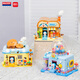 DORAEMON COMMÉLÉS BLOCKS LUMINENT VERRE COUVERTURE POUR LES GARDEMENTS ET GRILLES ASSIMÉS ASSIMÉS 6-14TH ANNIVERSANTS CADEAUX POUR FILLES 8.23-9.22 VIRGO (1047 particules) + blanc rond