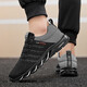 
The same brand sports shoes for men in summer new mesh breathable shock-absorbing running shoes flying odor-proof wear-resistant mesh shoes AC3888 black 41