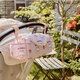 Disney Korea Ins Neue Kinderwagen Bag Cartoon Windel Wasserbecher Baby Mama Tasche Reisen Aufbewahrung Kirsch Eichhörnchen Trolley Bag 36*15*12 cm