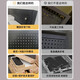Hole plate iron stainless steel punching hook rack power tool custom hardware storage wall display rack with frame Thickened model 12040cm-white