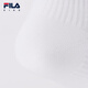 FILA antibacterial children's socks 2025 autumn new casual elastic mid-waist socks for boys and girls, standard white-WT 1-3 years old S