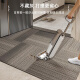 Wei'anka entrance door floor mat high-end sense entrance door foot mat anti-slip 2025 new door exterior door mat entrance carpet customization Gray-15271 80cm*160cm [dirty-resistant and no washing]