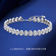 Jinzhizun (3DG Jewelery) CNC craft platinum pt950 love bracelet women's birthday gift priced by gram 13.89 grams (including labor cost 1,458 yuan)