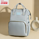 Velvet Ártico 2025 Nuevo bolso madre Mother Bag Mother Bag a prueba de agua Multifuncional Bolsa de leche de gran capacidad Polvo Bag Color de color caqui [28 litros impermeables en espesas] Entrega al carruaje de los niños colgando