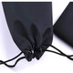 Glasses cloth bag cloth glasses bag glasses storage bag sunglasses bag black goggles glasses bag 5 pieces