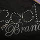 GOODBRANDGOOD同款纯色珍珠轻奢男女时尚短袖T恤 高品质黑色679 M 80-95