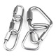 Quick link carabiner spring buckle safety buckle key buckle hoist hook dog buckle chain link buckle M11304 spring buckle 1