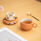 Heart-friendly panda tea and coffee cups for boys and girls birthday gifts for boys and girls ceramic mark water cups for girls with good looks souvenirs