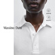 Massimo Dutti discount upgrade 2026 men's simple commuter style pure cotton Polo shirt textured short-sleeved polo shirt 00600155 White M (CN 180/96A) size is too large