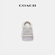 COACH New Year's gift, women's shoes, thick-soled sneakers, single shoes, retro, versatile, casual, comfortable and commuting, bright white 36