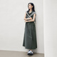 Dialog Work Style Style Trefferstring Taille-Hugging-Hemdkleid für Frauen 2025 Sommer Neues High-End