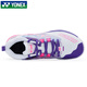 YONEX (YONEX) professional sports badminton shoes for men and women SHB6WGCR shock-absorbing and wear-resistant official flagship authentic men's and women's models-SHB620GCR-white_pink package 39