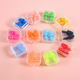 Swimming earplugs waterproof professional silicone soundproof earplugs waterproof for shampooing and sleeping noise-proof earplugs 5 pairs (independent small box) random colors