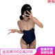 
Manyan sexy underwear Japanese onesie swimsuit dead library sexy thin transparent milk silk women's suspender tights swimsuit picture color [not including socks]