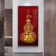 Royal Mona Baifu Bild Kreuzstich 2025 Neue Stil Stickzimmer Fuzi Eingang vertikale Ausgabe Neue chinesische Stickerei handgefertigte Selbstverständlichkeit Large Grid Cotton Line 6197cm Print Vier-Strand-Stickerei