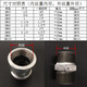 
He Jiangong iron pipe inner wire direct pipe hoop ancient direct pipe pipe connection accessories 4 minutes 6 minutes 1 inch dn15253 DN15 (4 minutes) 5 packs