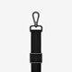 MUJI (MUJI) Freely combo straps Bag accessories Adjustable straps Black Length 67.5120*Width 2.3cm