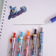 
UHFQ Ultraman's new blind box pen creative cartoon cool Japanese anime peripheral stationery press neutral pen quick dry black X-6227 Jiykawa blind box pen random 6 0.5mm 0.5mm x single