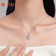 Liuguifu Jewelry Platinum Pendant Qimeng Flower Bead PT950 Platinum Pendant Necklace Pendant PT0600041 About 2g