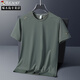 TUCANO; Woodpecker cool ice silk T-shirt men's short-sleeved summer thin quick-drying T-shirt men's sportswear short-sleeved loose top half-sleeved shirt green 17078 [icy and breathable] L [Suggested 100-120 Jin [Jin equals 0.5 kg]]